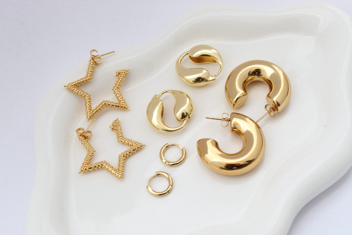 Aretes estrella
